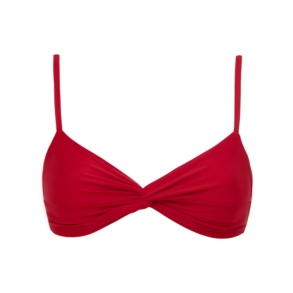 BIKINI TOP PUSH UP LICRA MUJER SOLARY BONNIE RED CHERRY - 1