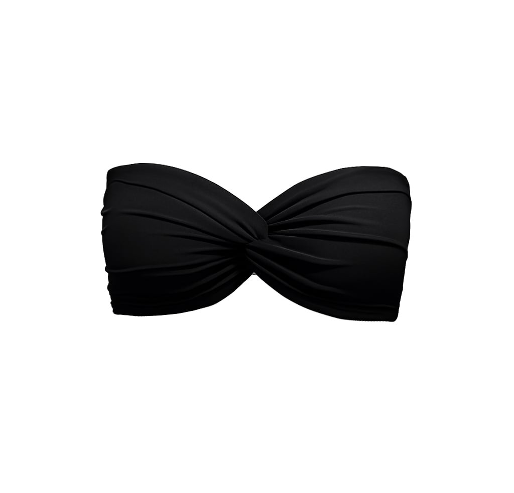 BIKINI TOP PUSH UP LICRA MUJER SOLARY XIMENA NEGRO - 1