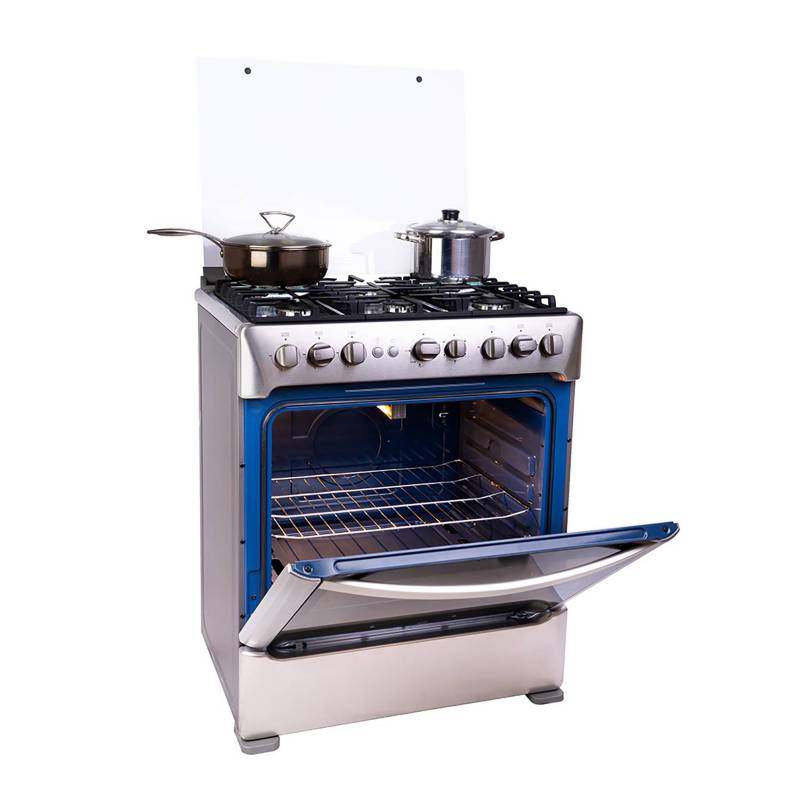 COCINA INDURAMA 6 HORNILLAS ENCENDIDO ELÉCTRICO GALICIA CON GRILL - 6