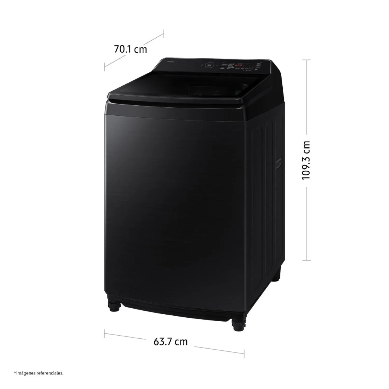 LAVADORA SAMSUNG AI WASH ECOBUBBLE 19KG WA80F19S8BPE WIFI - 2