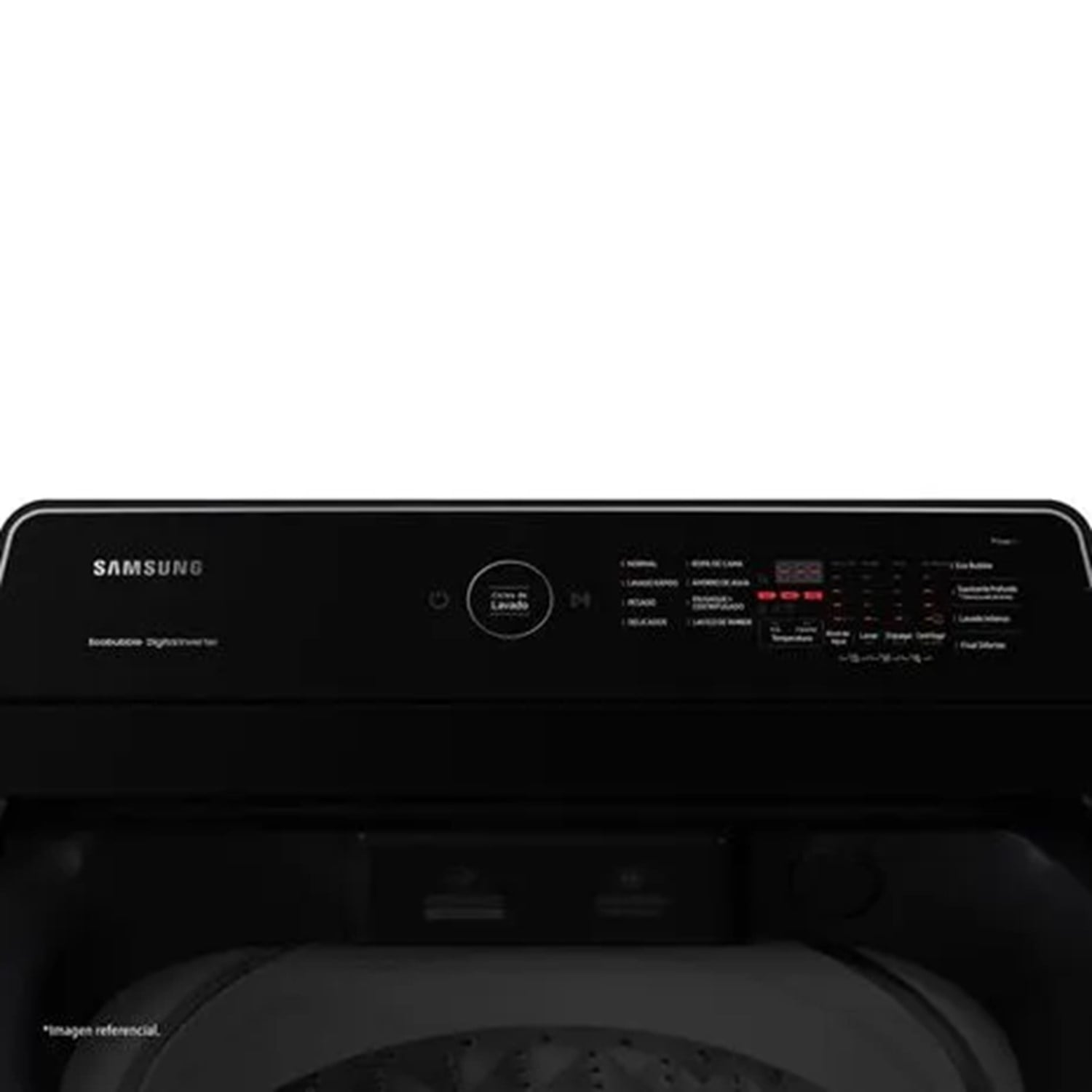 LAVADORA SAMSUNG 17 KG CARGA SUPERIOR ECO BUBBLE WA17CG6441BVPE NEGRO - 5