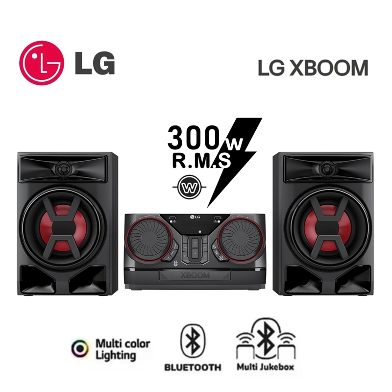 MINICOMPONENTE LG XBOOM CK43N MULTI BLUETOOTH 300W - 1