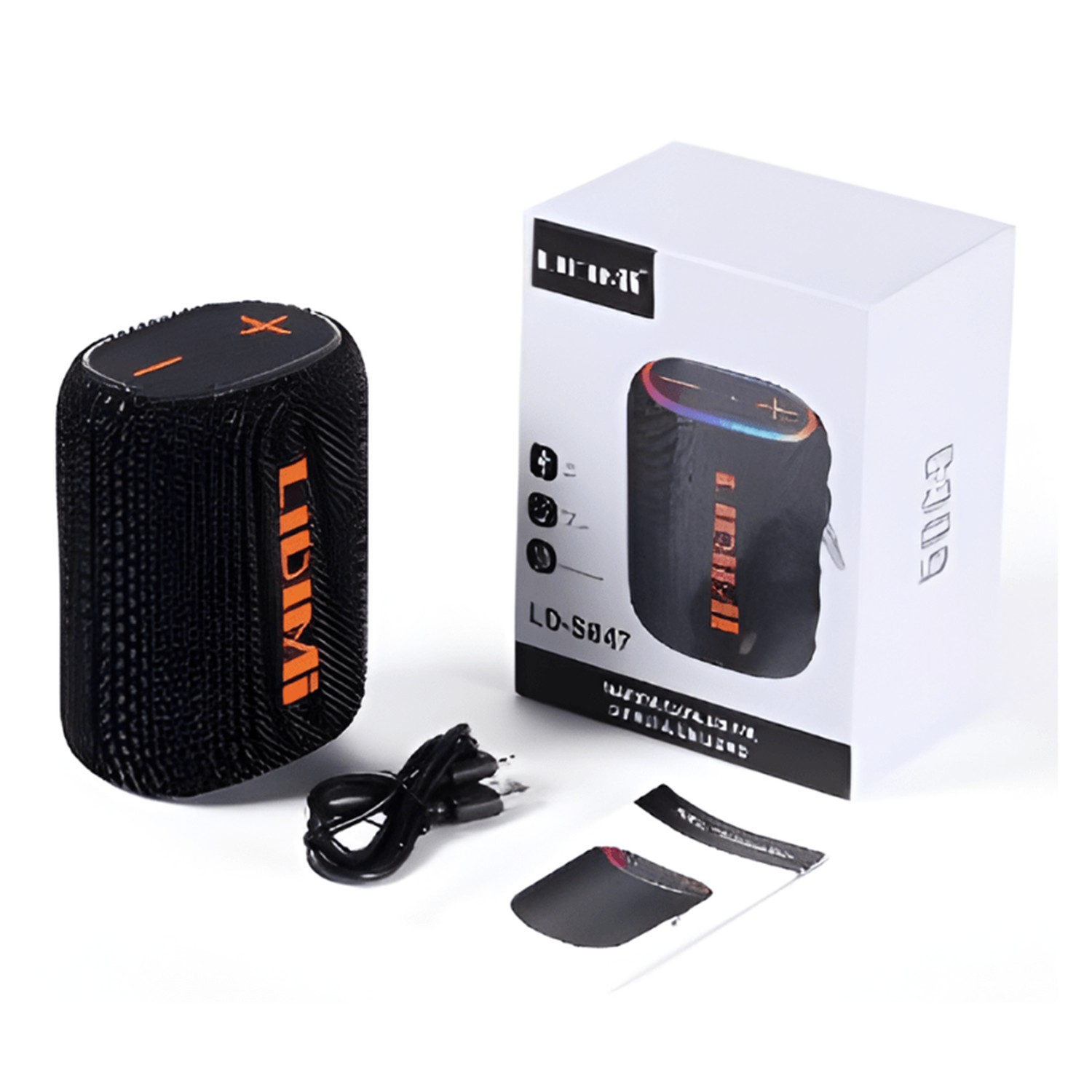 PARLANTE PORTÁTIL LIDIMI LD-S847 POWER BANK USB/BT/5000MAH - 3