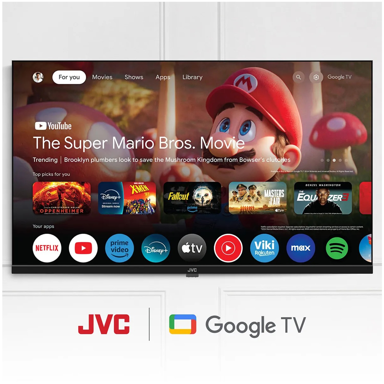 TELEVISOR JVC 32 HD GOOGLE TV LT-32KM138 + ANTENA DIGITAL - 2
