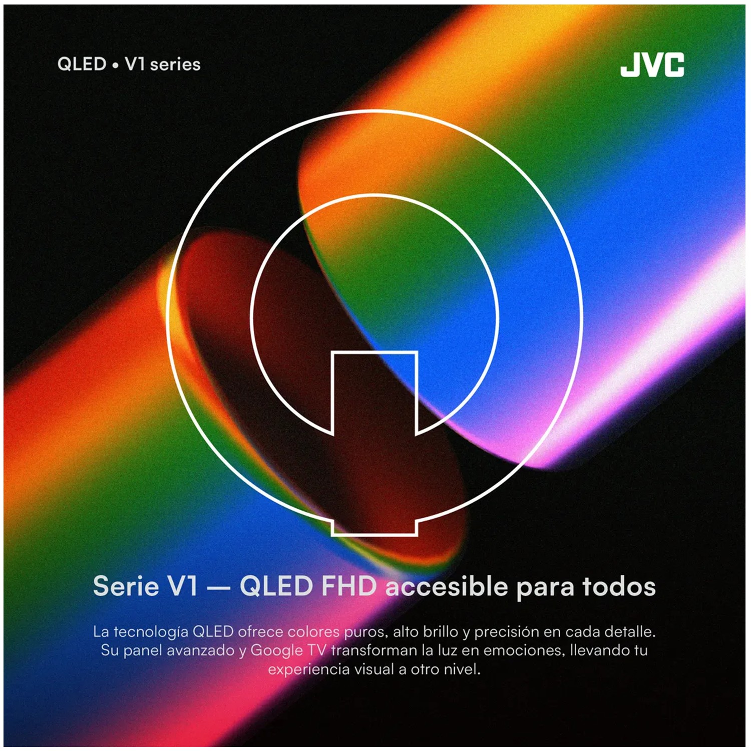 TELEVISOR JVC 40 FHD QLED GOOGLE TV SMART TV LT-40KB758 - 3