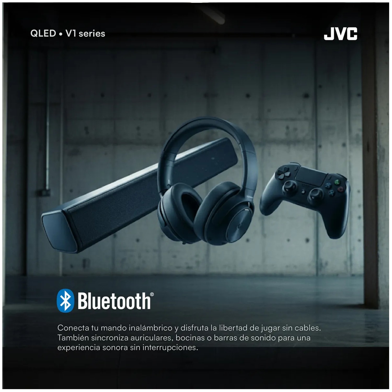 TELEVISOR JVC 40 FHD QLED GOOGLE TV SMART TV LT-40KB758 - 7