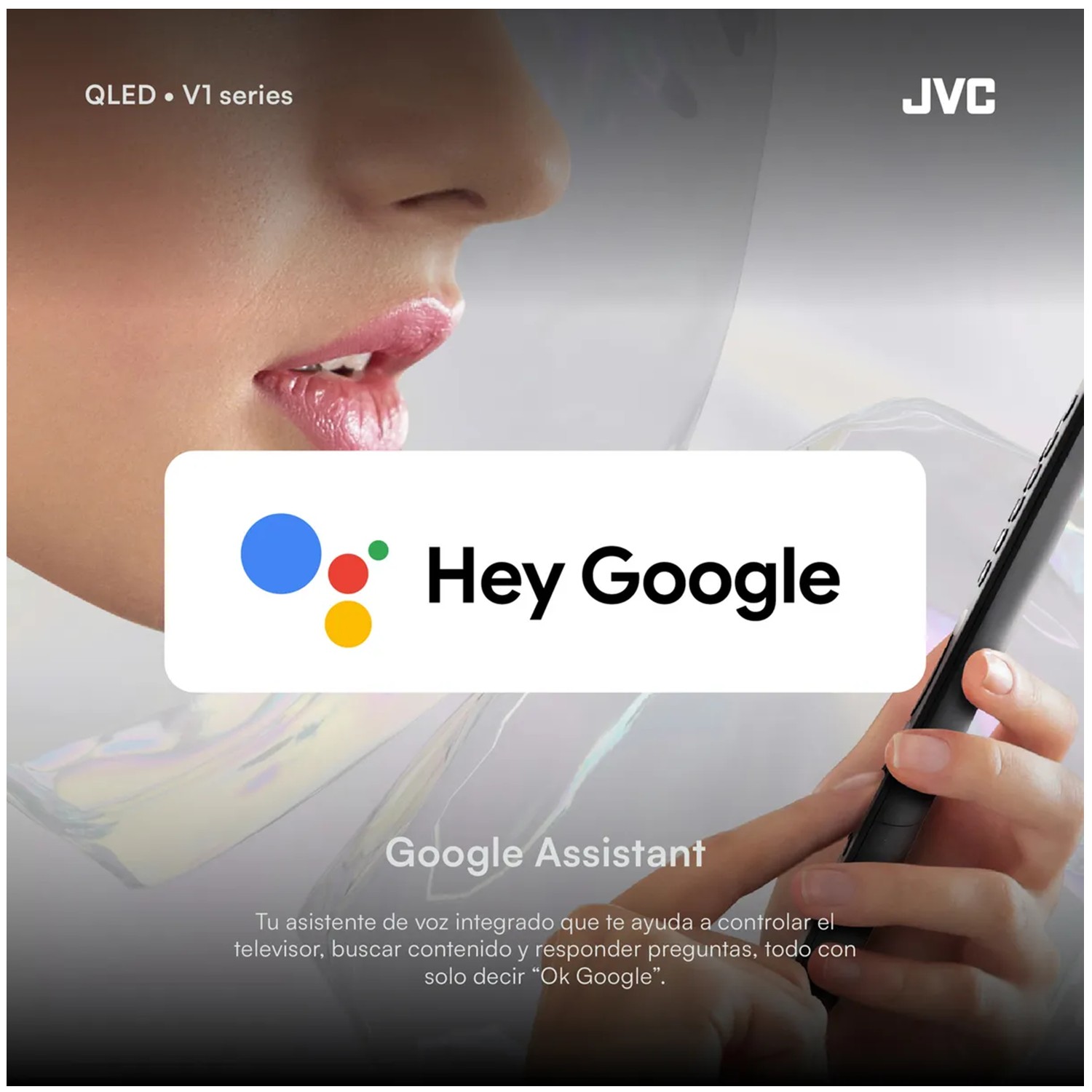 TELEVISOR JVC 40 FHD QLED GOOGLE TV SMART TV LT-40KB758 - 8
