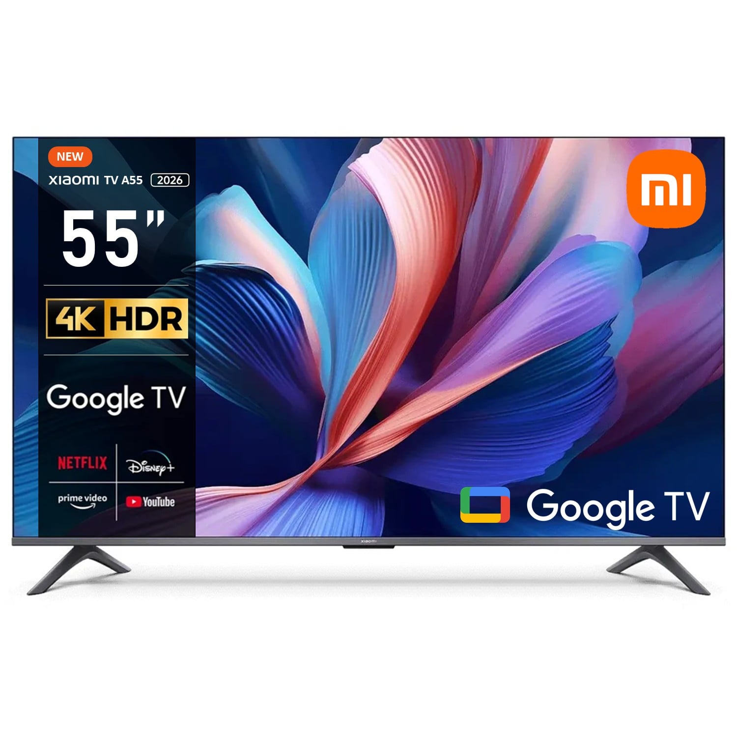 TELEVISOR XIAOMI TV A 55 UHD 4K SMART TV 2026 - 1