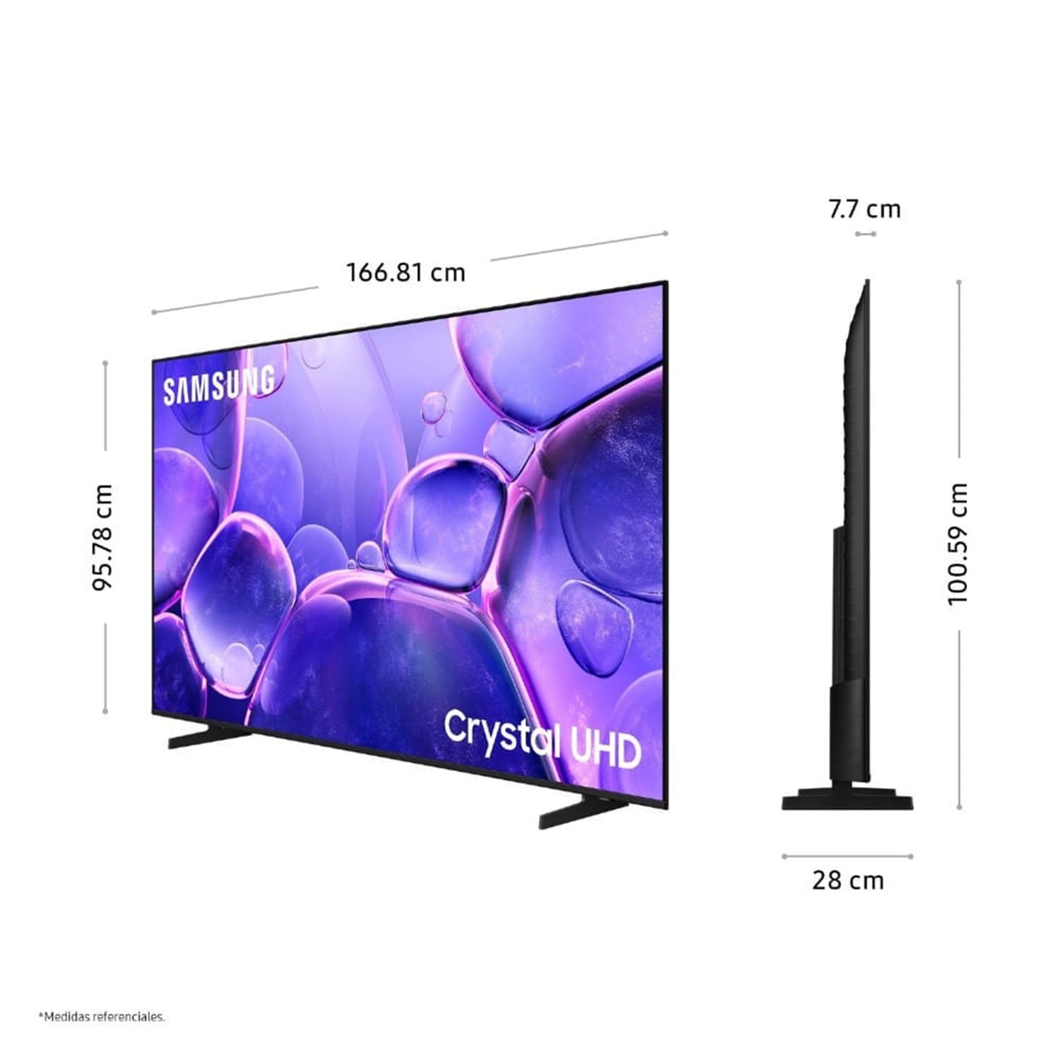 TELEVISOR SAMSUNG 75 UHD 4K SMART TV UN75U8000FGXPE - 3