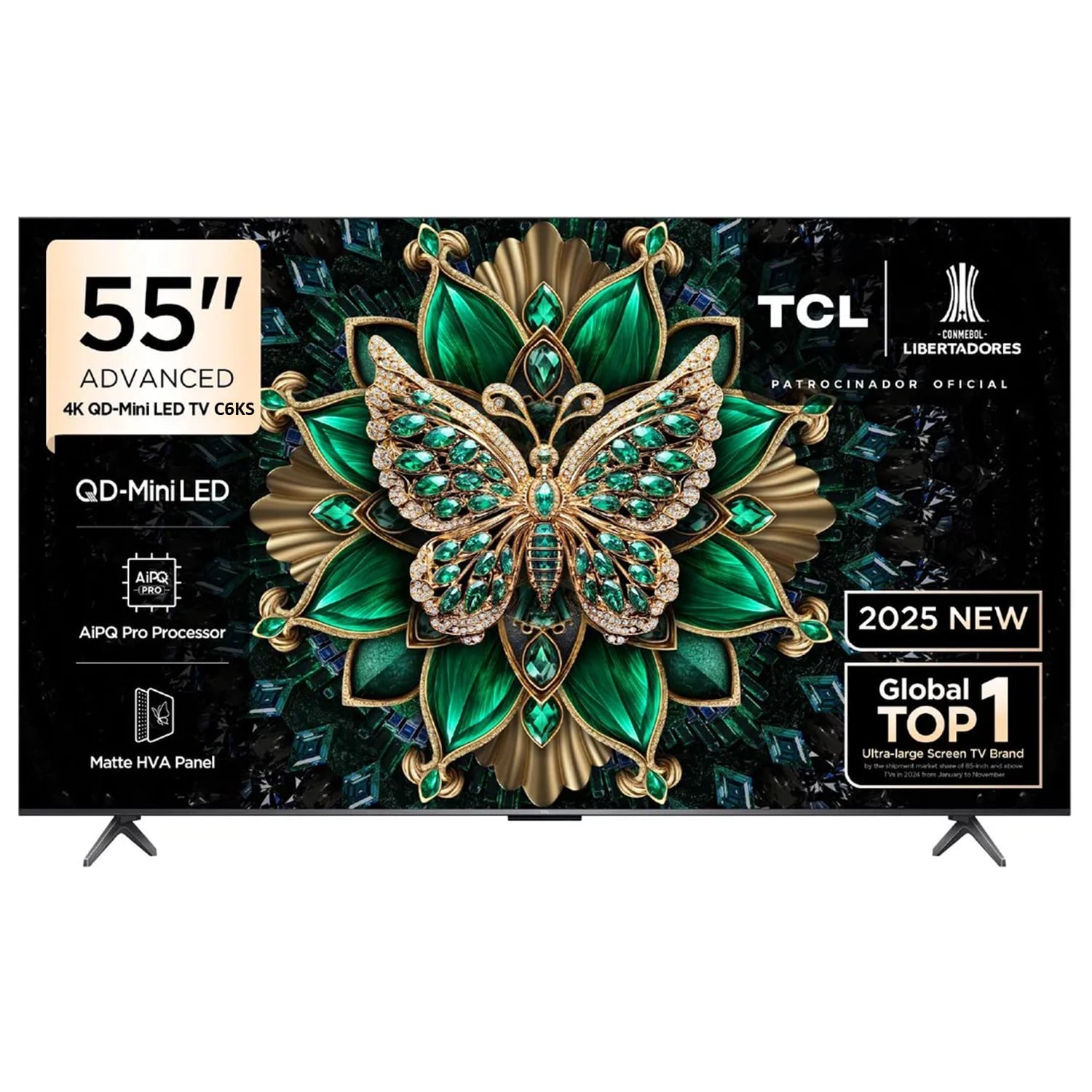 TELEVISOR TCL 55' QD MINILED 4K 55C6KS GOOGLE TV - 1