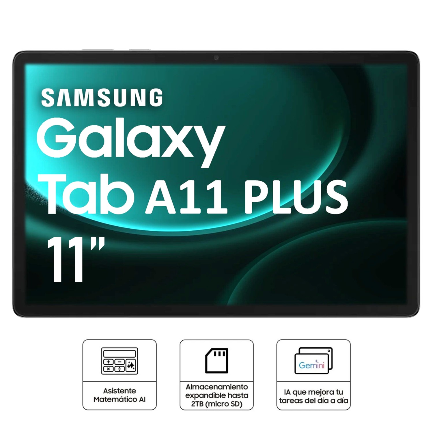 TABLET SAMSUNG GALAXY A11 PLUS 6GB RAM 128GB GRAFITO - 1