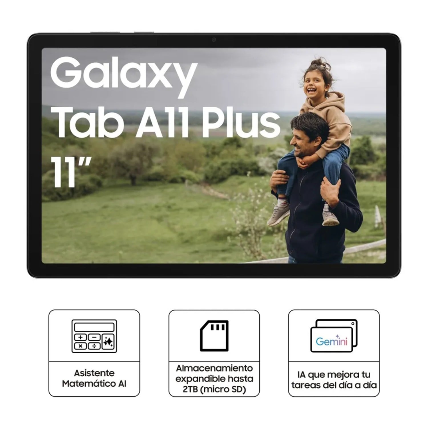 TABLET SAMSUNG GALAXY A11 PLUS 6GB RAM 128GB GRAFITO - 8