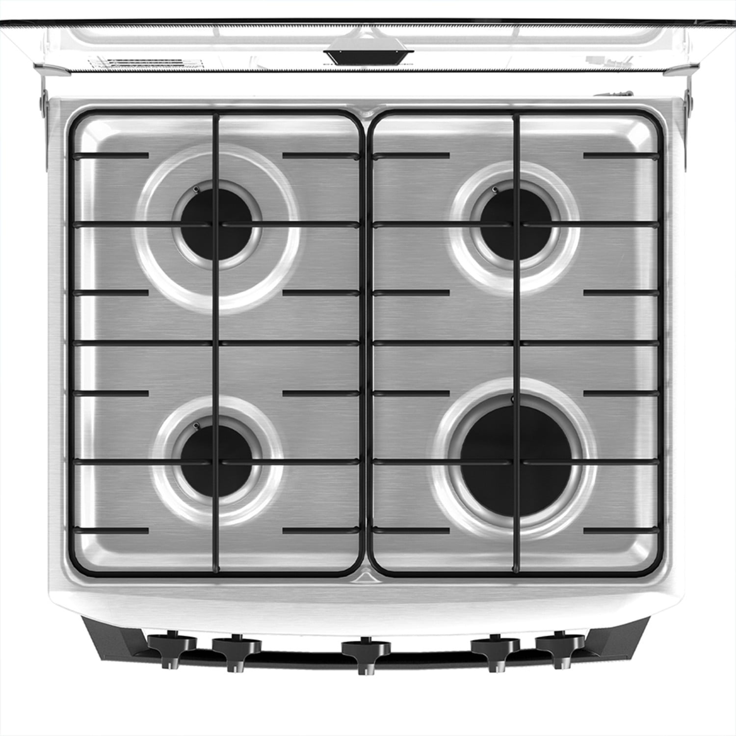 COCINA A GAS MABE 4 HORNILLAS 60 CM SILVER CMP6012AG1 - 3