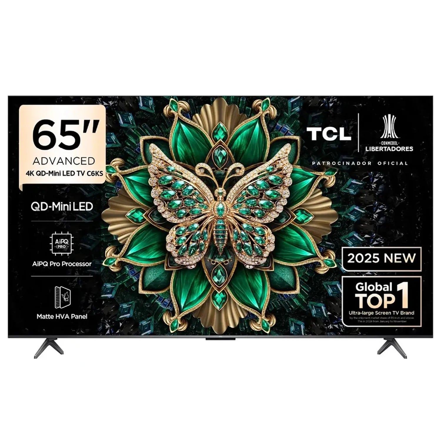 TELEVISOR TCL 65 QD-MINI LED 4K 65C6KS GOOGLE TV - 1