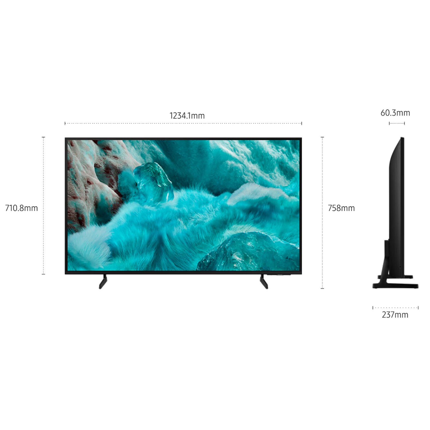 TELEVISOR SAMSUNG 55” QLED 4K VISION AI SMART TV QN55Q7FAAGXPE - 4