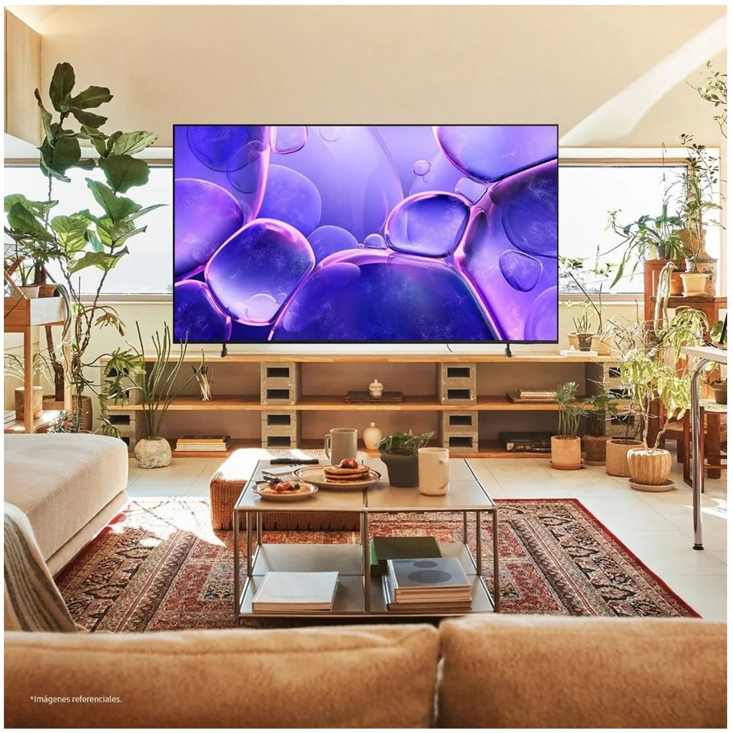 TELEVISOR SAMSUNG 65 CRYSTAL UHD 4K UN65U8000FGXPE + RACK - 5
