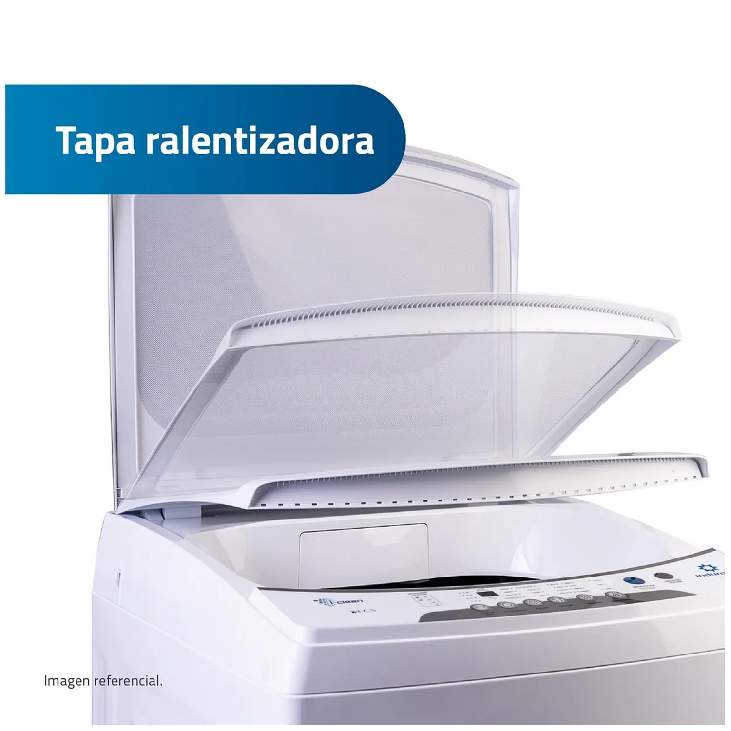 LAVADORA AUTOMÁTICA INDURAMA 13KG LRI-13BLA CARGA SUPERIOR BLANCO - 6