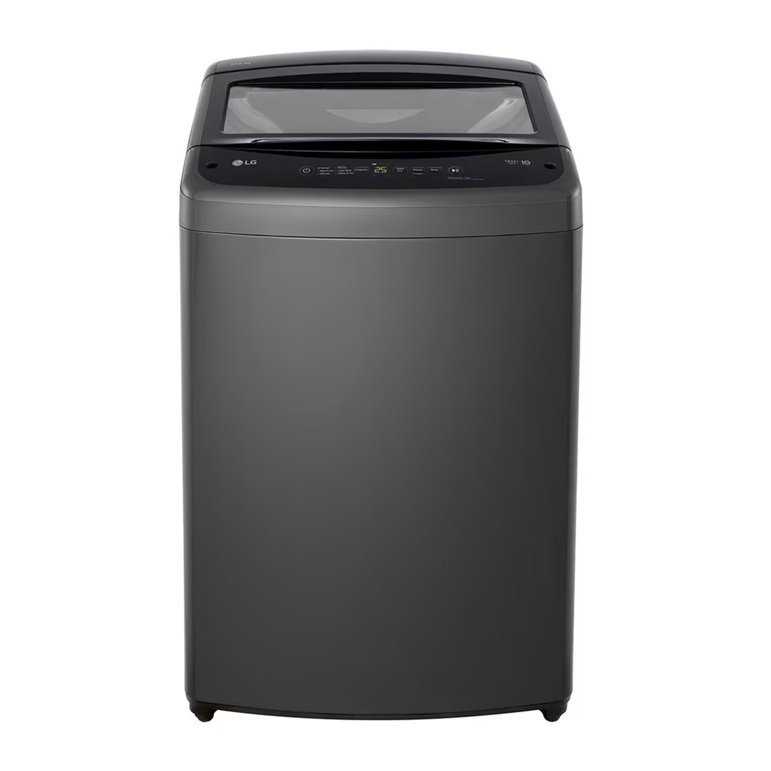 LAVADORA LG 17KG SMART INVERTER TURBODRUM WT17BVTB NEGRO CLARO - 2
