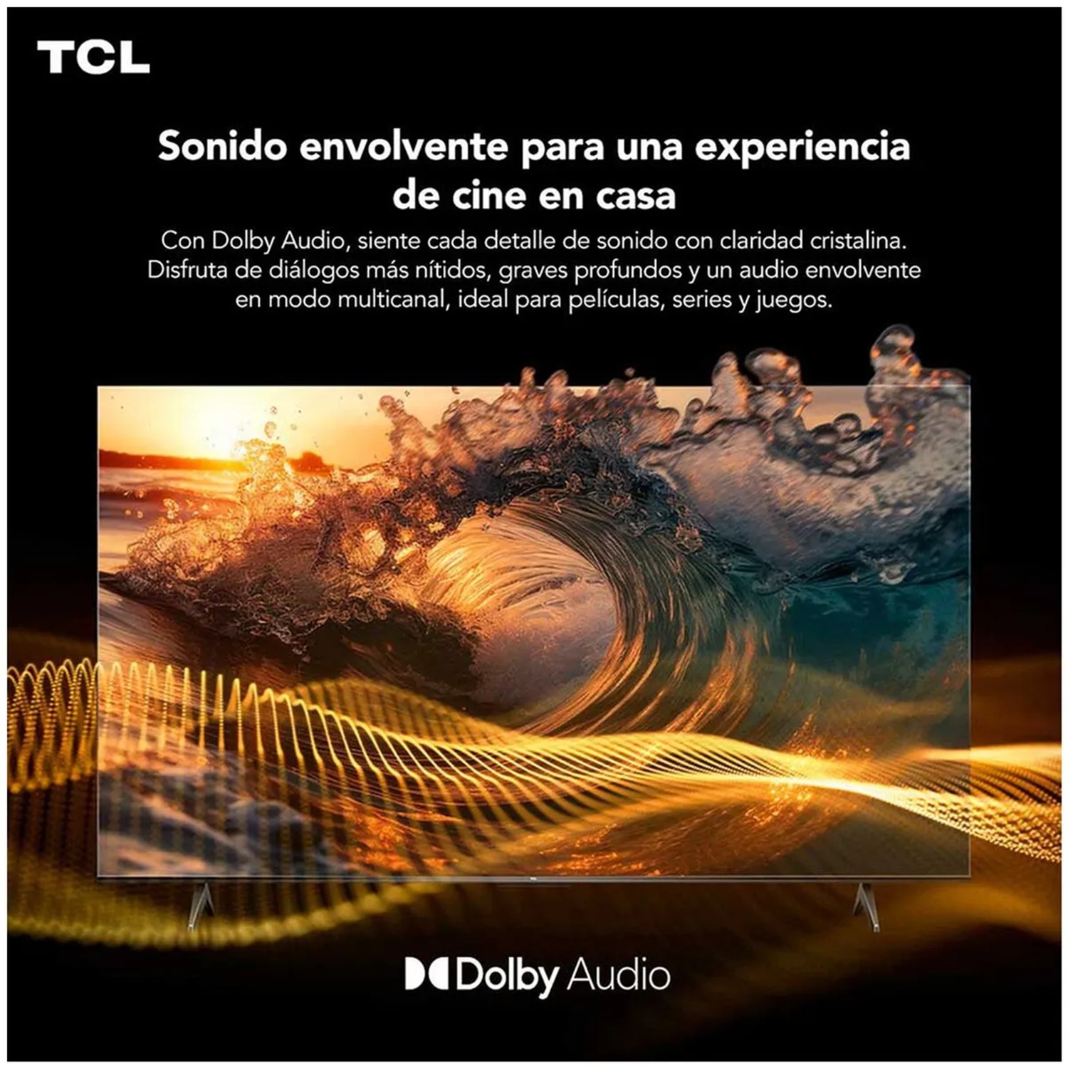 TELEVISOR TCL 55 UHD 4K GOOGLE TV 55P6K + CAFETERA 1.25L - 7