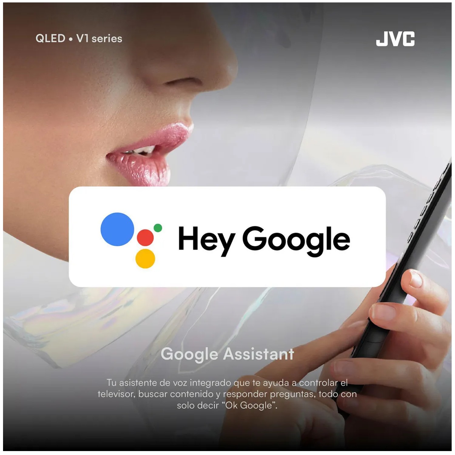 TELEVISOR JVC 32' QLED HD GOOGLE TV SMART TV + ANTENA - 7