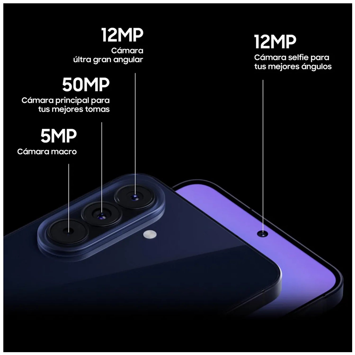 CELULAR SAMSUNG GALAXY A57 5G 256GB DUAL SIM DARK BLUE - 4