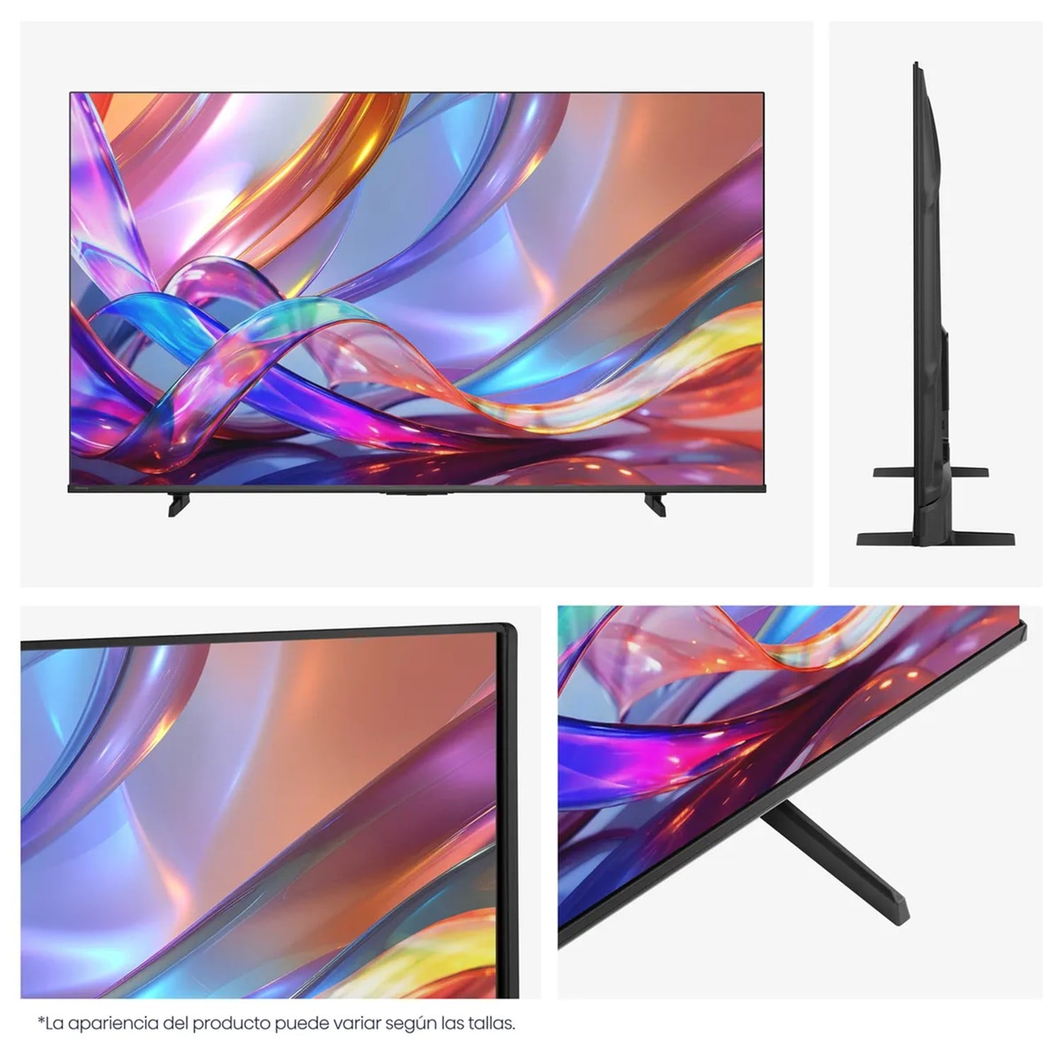 TELEVISOR HISENSE 55' QLED 4K MATE AI GOOGLE TV 55QD68SG + SOUNDBAR 100W - 2