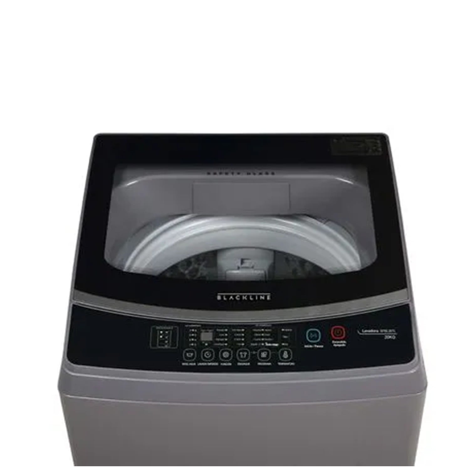 LAVADORA BLACKLINE 20 KG CARGA SUPERIOR GRIS OSCURO SPBL20TL - 3