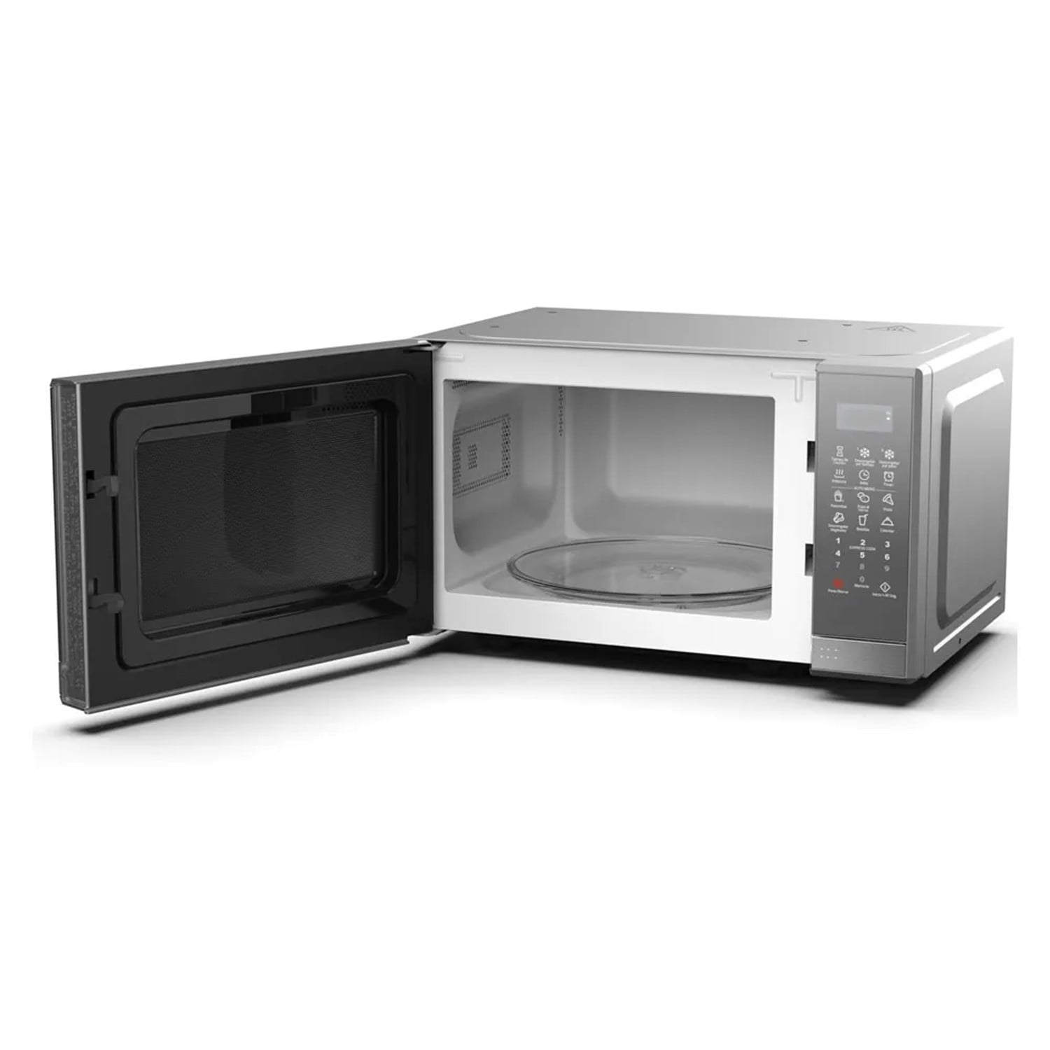 HORNO MICROONDAS INDURAMA MWI-20TCRP 20 LITROS CROMA - 4