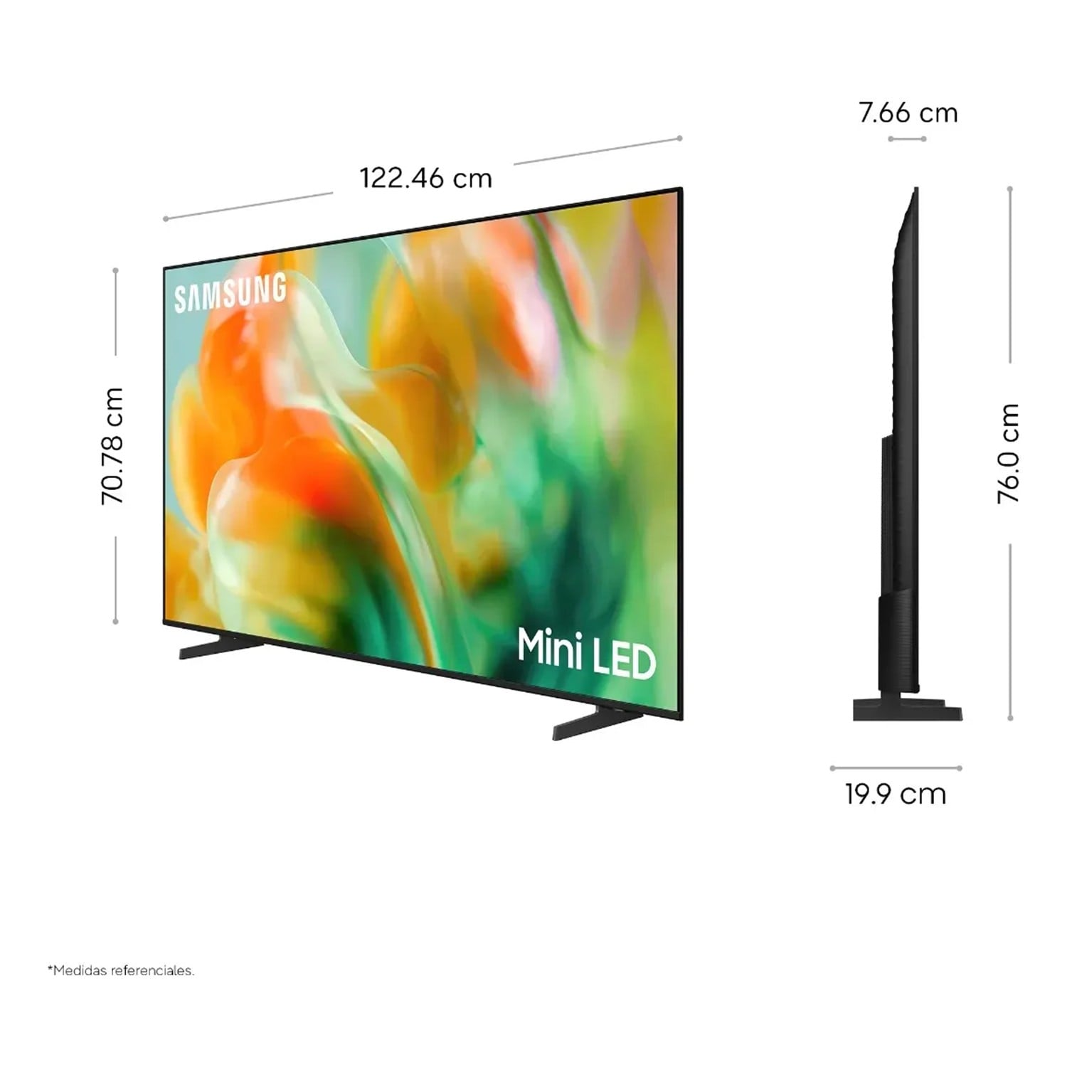 TELEVISOR SAMSUNG 55'' MINI LED 4K SMART TV M80H 144HZ GAMER + SOUNDBAR - 4