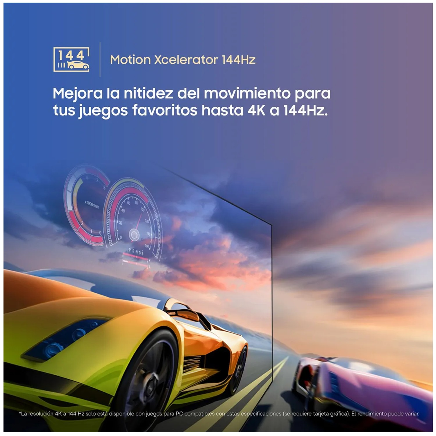TELEVISOR SAMSUNG 55'' MINI LED 4K SMART TV M80H 144HZ GAMER + SOUNDBAR - 7