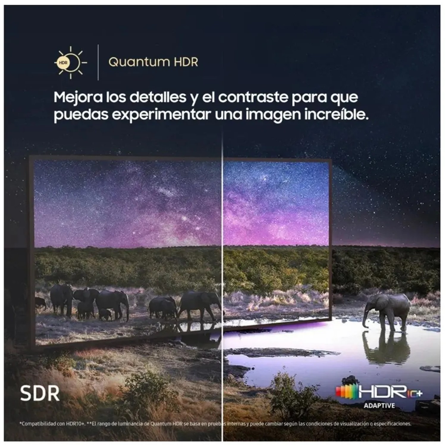TELEVISOR SAMSUNG 65' QLED SMART TV 4K QN65Q6FAAGXPE - 5