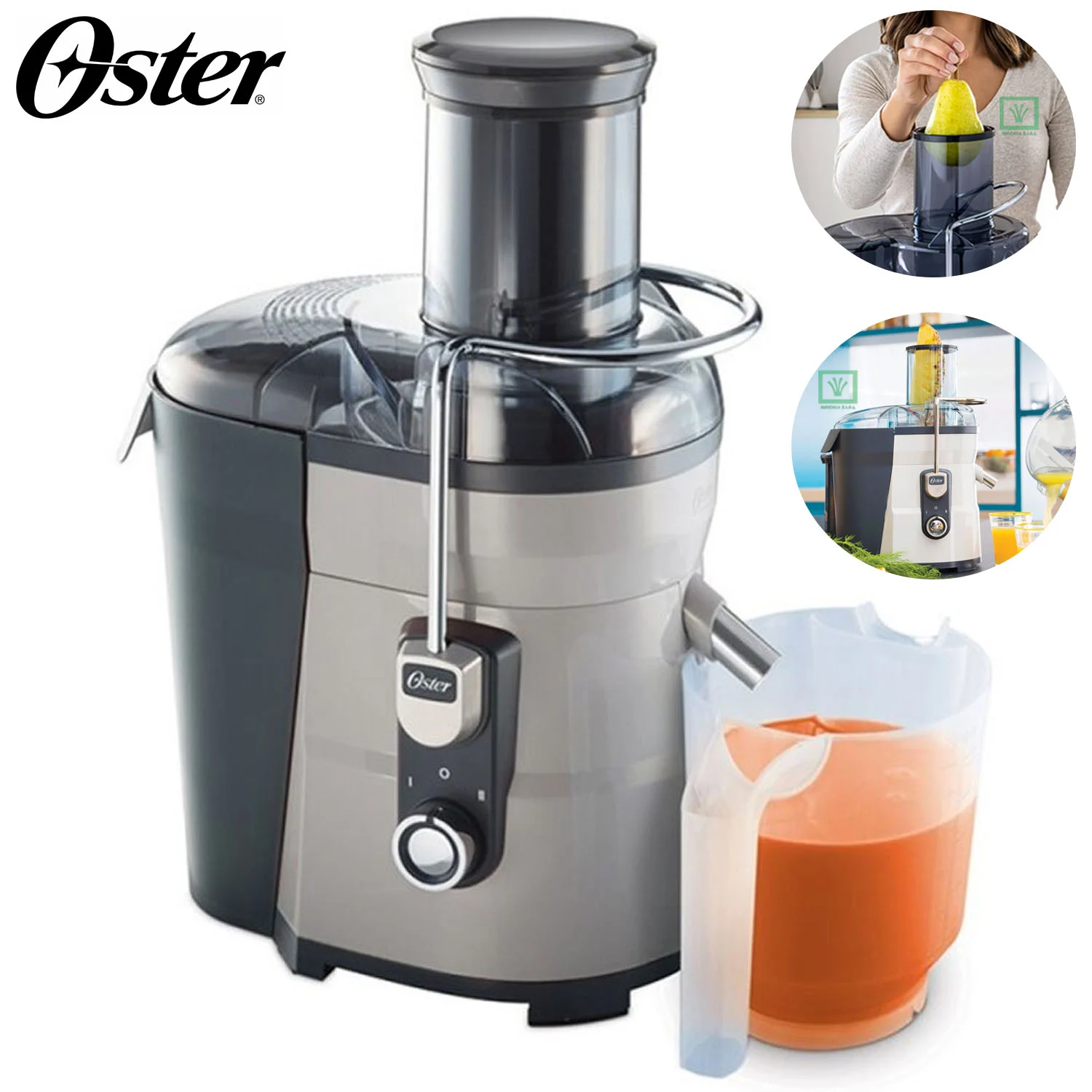 EXTRACTOR DE JUGOS OSTER 1.75 LTS. FPSTJE317S - 1