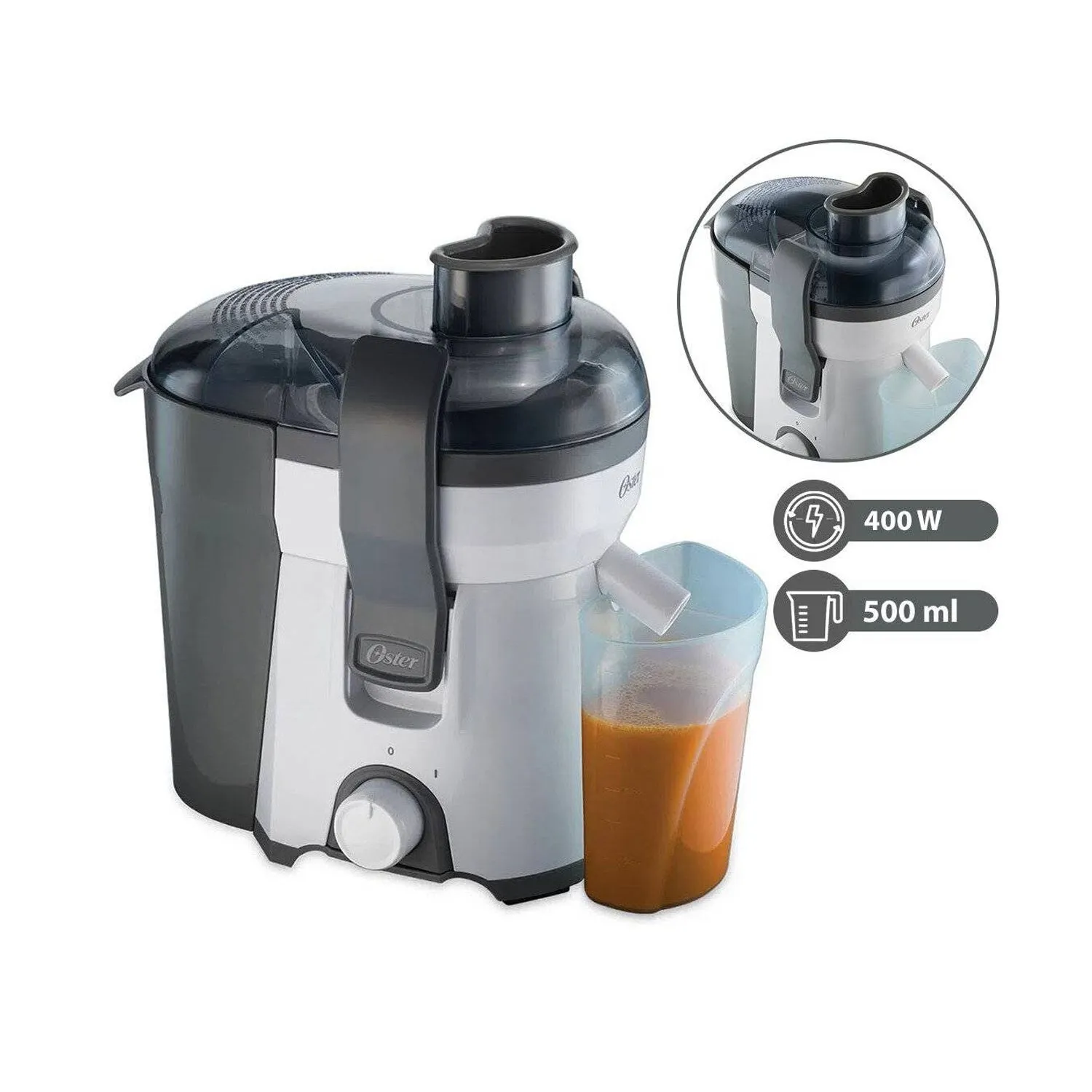 EXTRACTOR DE JUGOS OSTER FPSTJE316W 400W - 1