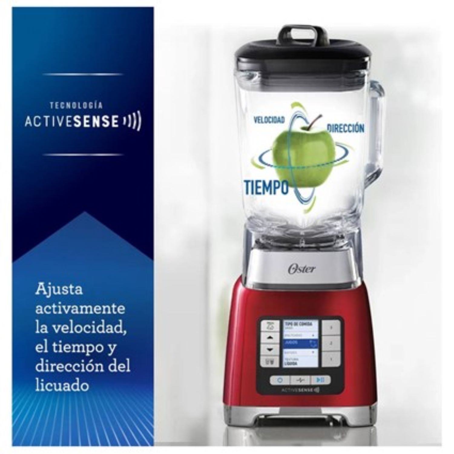 LICUADORA OSTER BLSTTDG-RBG ACTIVESENSE 2 LITROS - 4