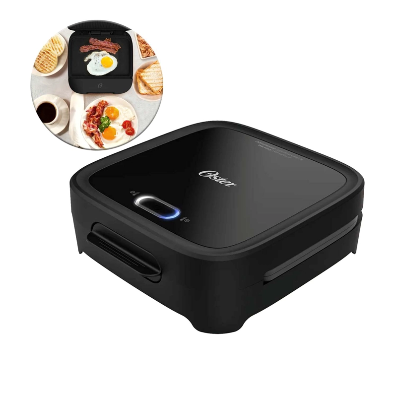 SANDWICHERA COMPACTA OSTER CKSTSM400 NEGRO - 2