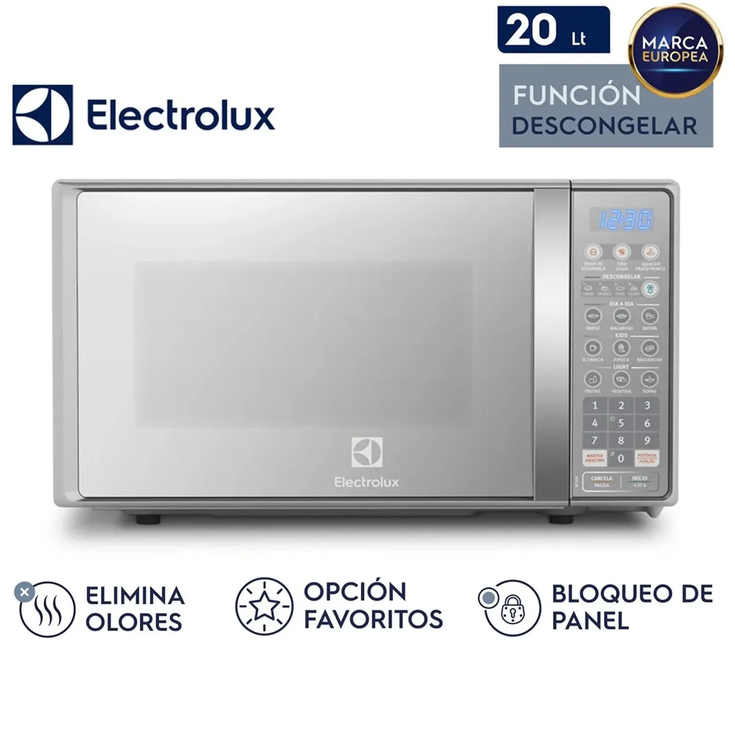 HORNO MICROONDAS 20 LITROS ELECTROLUX EMDO20S2GSRUG - 1