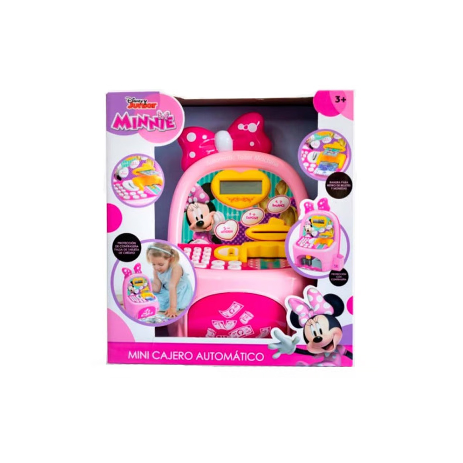 JUGUETE MINI CAJERO AUTOMÁTICO DE MINNIE MOUSE - 3
