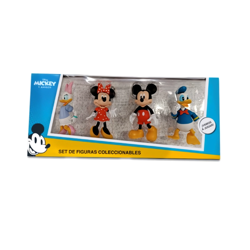 SET DE FIGURAS ARTICULABLES MICKEY MOUSE Y SUS AMIGOS 4PCS MM-4DLXI - 2