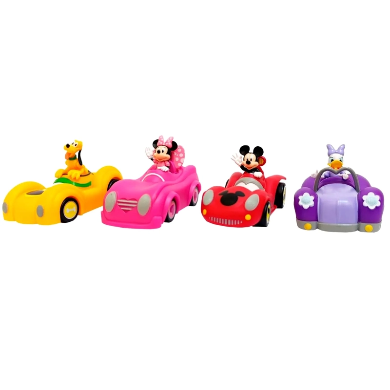 JUGUETE SET DE VEHICULOS MICKEY MOUSE Y SUS AMIGOS 4 PZAS MV-4 - 2