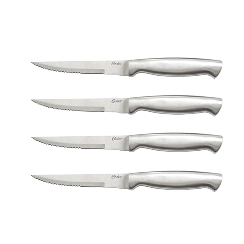 SET DE CUCHILLOS PARA MESA BALDWYN 4 PIEZAS ACERO - 2