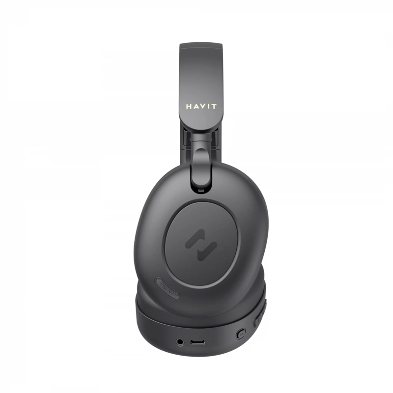 AUDÍFONO INALÁMBRICO BLUETOOTH HAVIT H655BT ANC 76H NEGRO - 3