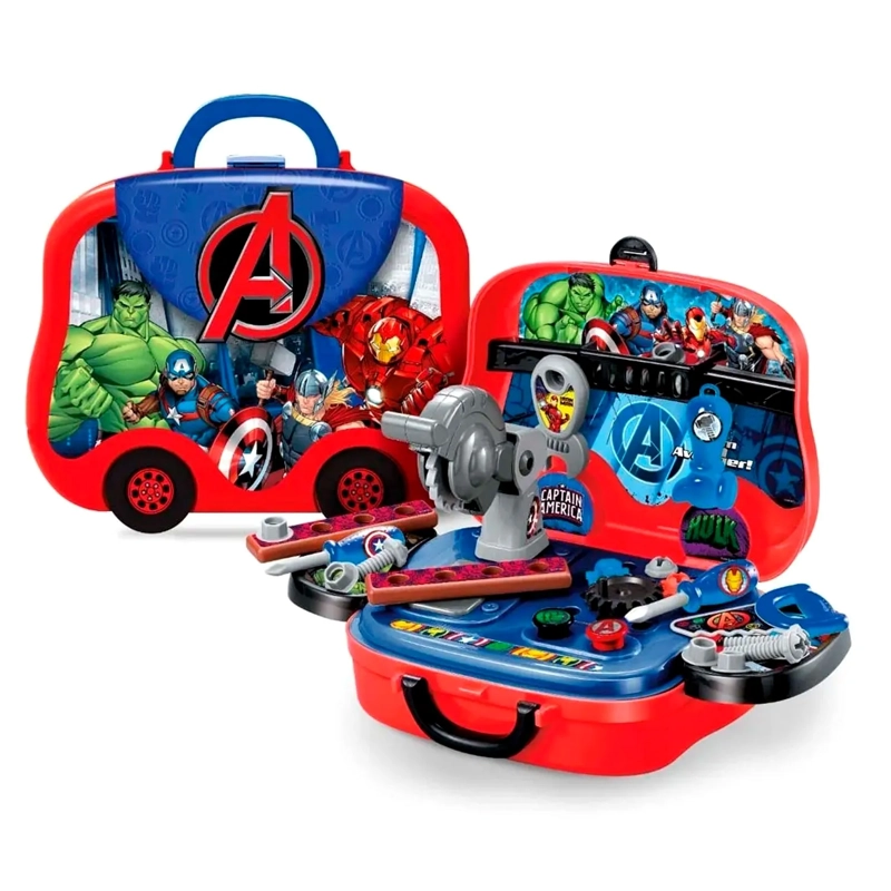 SET DE HERRAMIENTAS Y LONCHERA 2 EN 1 AVENGERS EODS008-918A - 2