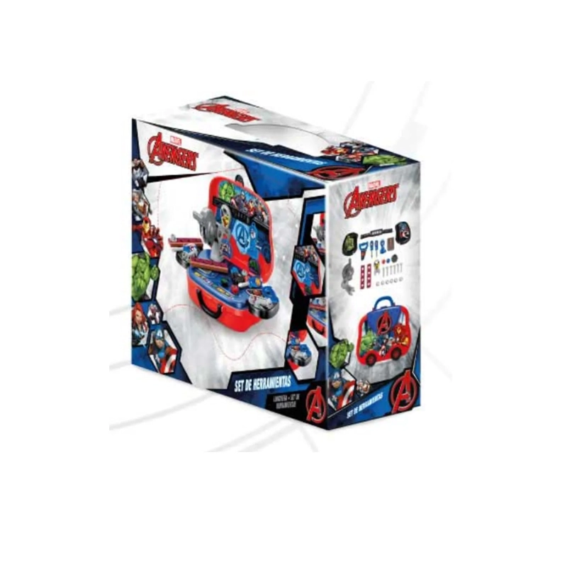SET DE HERRAMIENTAS Y LONCHERA 2 EN 1 AVENGERS EODS008-918A - 4
