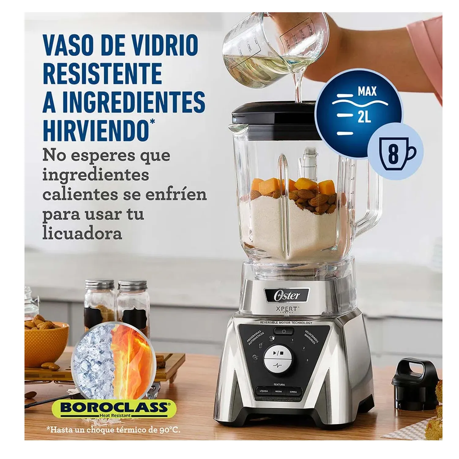 LICUADORA OSTER XPERT CONTROL DE TEXTURA BLST3B-CPG - 5