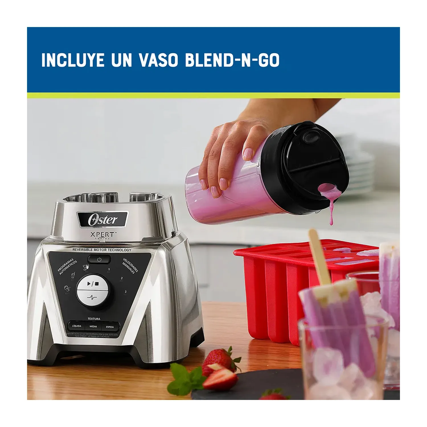 LICUADORA OSTER XPERT CONTROL DE TEXTURA BLST3B-CPG - 7