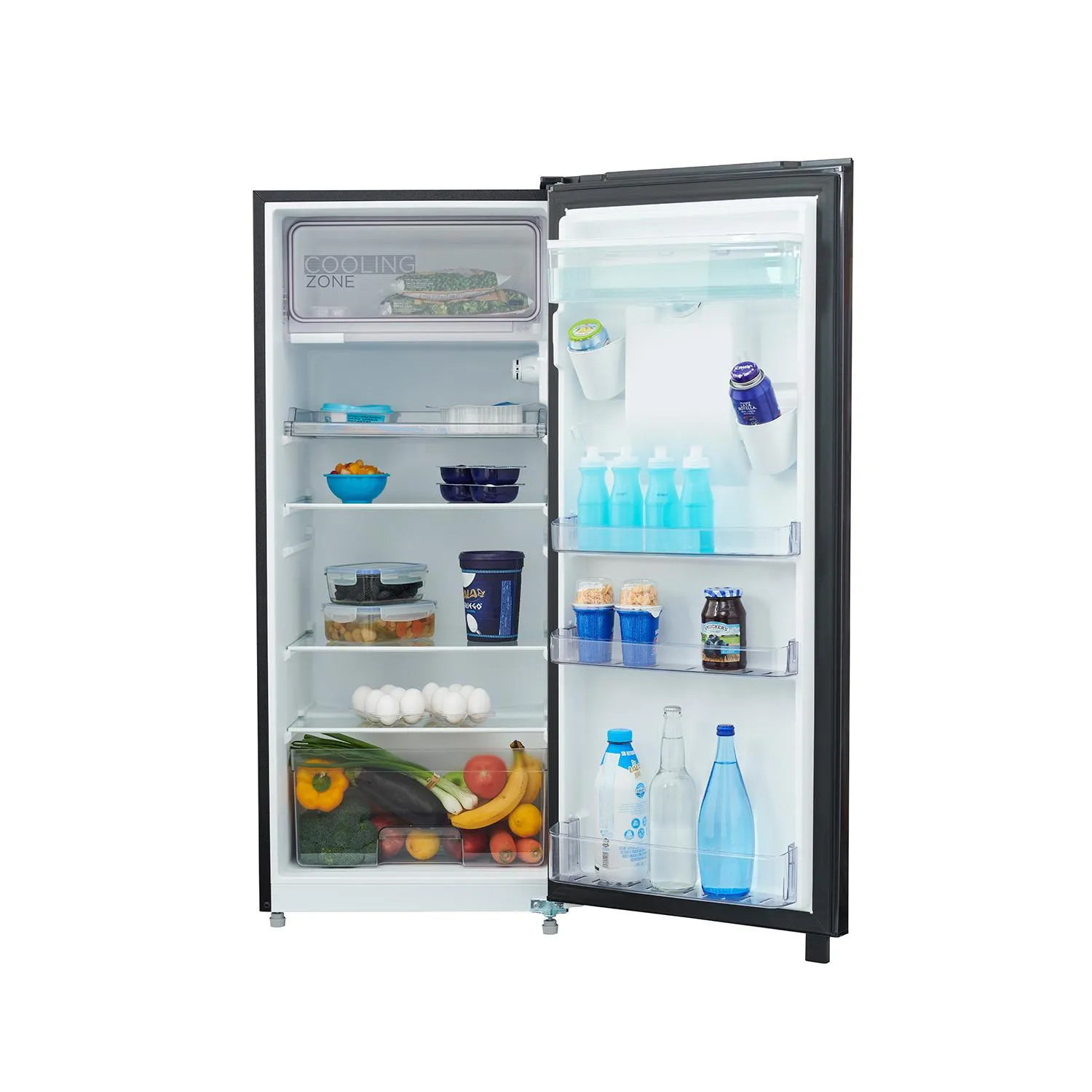 REFRIGERADORA MONOPUERTA MIDEA 187L NEGRA MDRD190ANLXW - 3