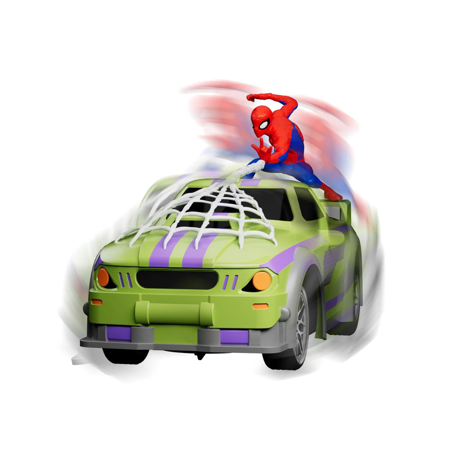 JUGUETE CARRO DE SPIDER-MAN CON FUNCIÓN BALANCEO CON CONTROL MM5588-104-01 - 4