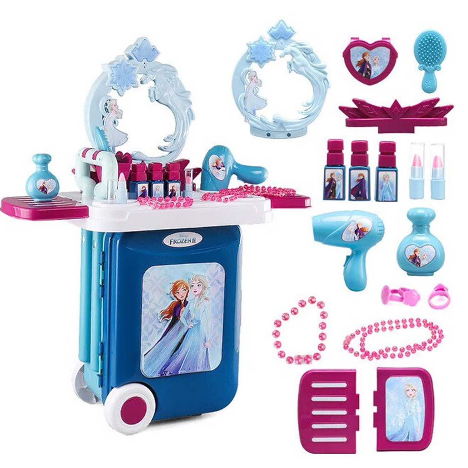 JUGUETE SET DE BELLEZA Y MALETA 3 EN 1 FROZEN II  EODS008-953M - 2