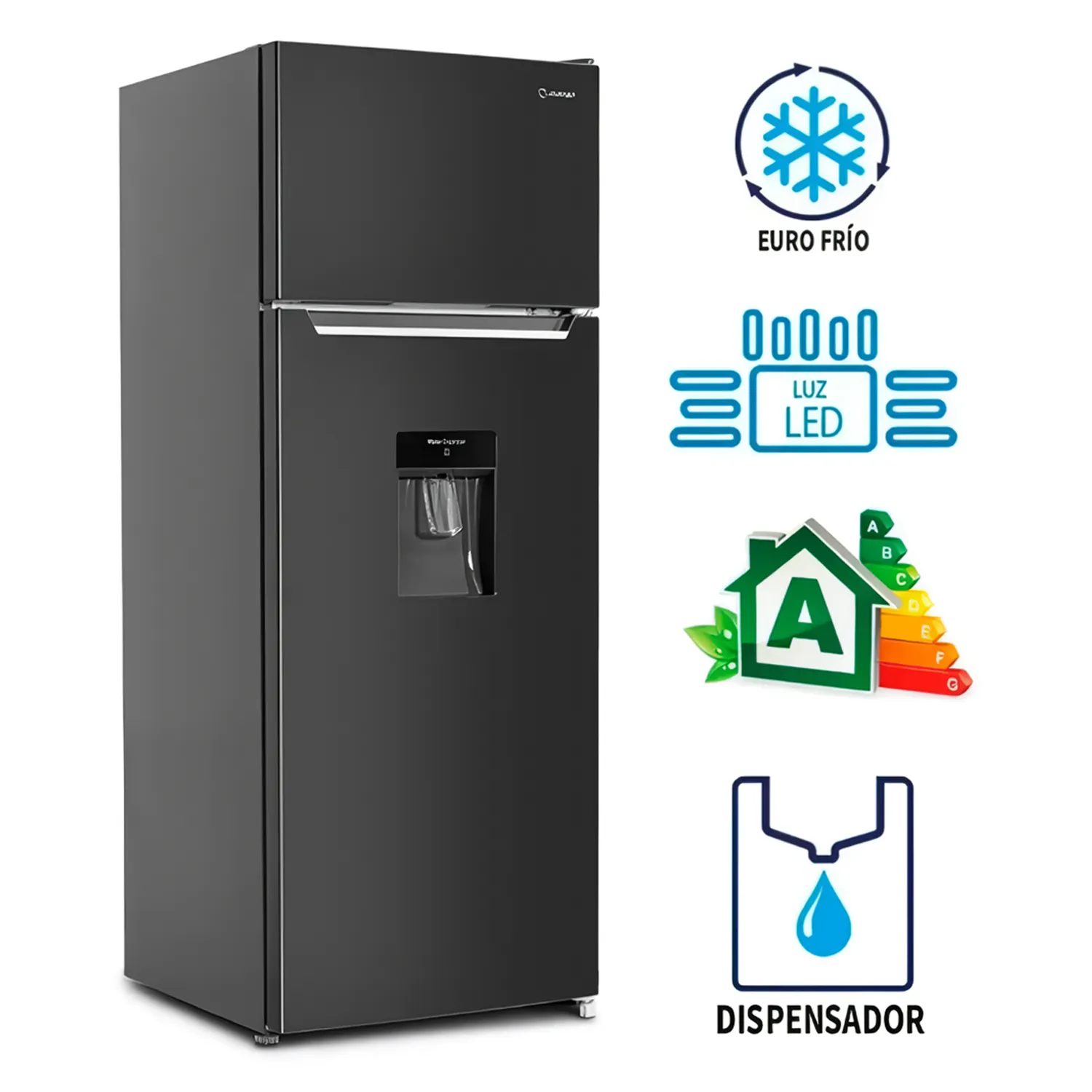 REFRIGERADORA MIRAY RM-211HD EUROFRÍO 211 L - 7
