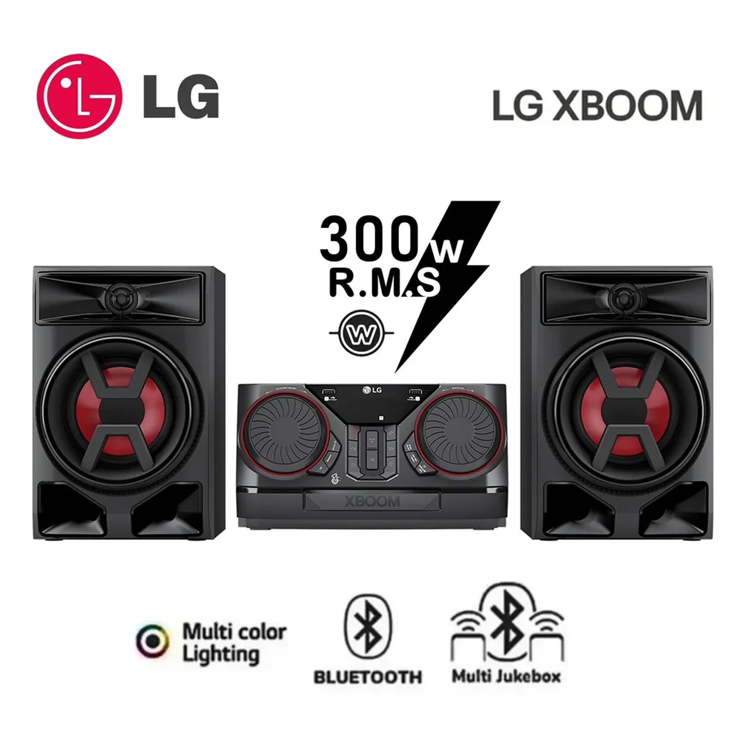 MINICOMPONENTE LG XBOOM CK43 300W - 1